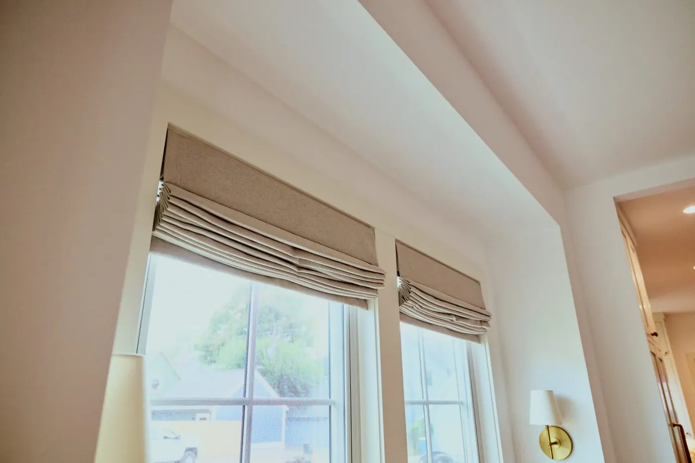 Custom shades measured and installed in Pittsboro